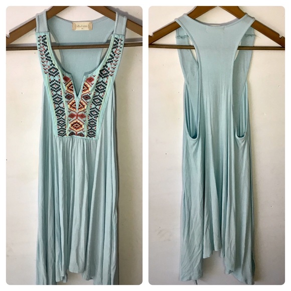 Altar’d State Tribal Embroidered Tank Tunic Size M - Picture 2 of 6